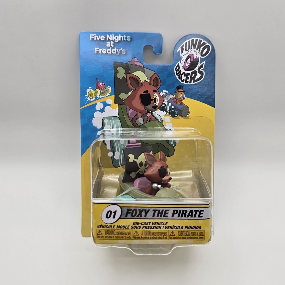 Funko Racers Five Nights at Freddy's Foxy The Pirate #01 Die-Cast Vehicle FNAF